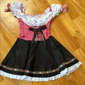 Oktoberfest Women Dirndl Dress Costume Size S